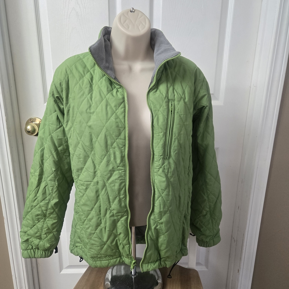 Columbia Green Jacket with Gray Interior